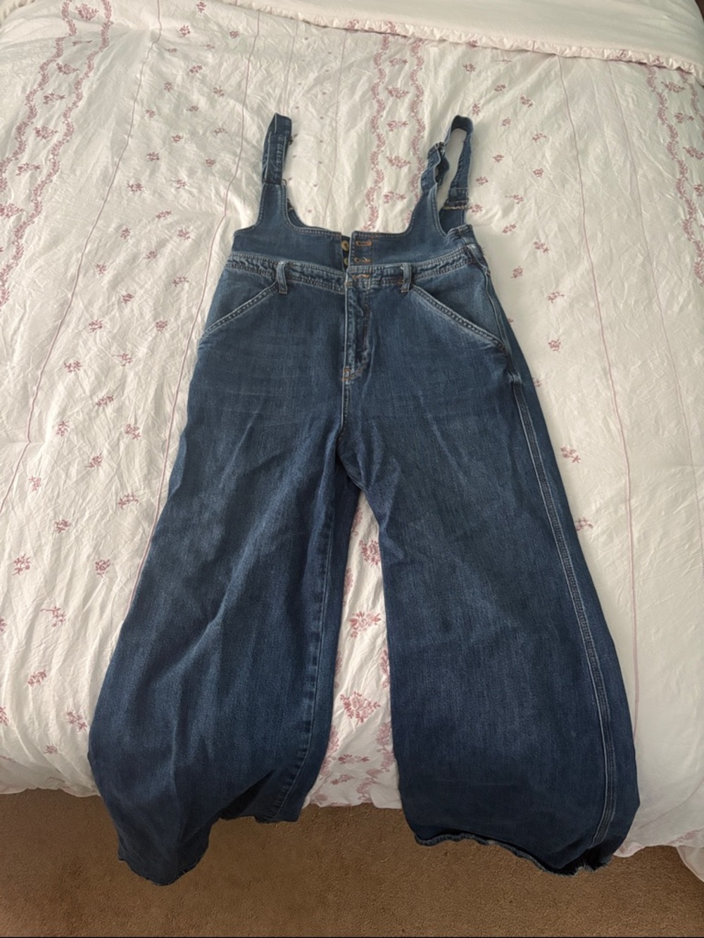 Denim suspended jeans, - Blue Women Jeans